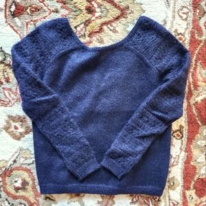 Sezane Sweater in Navy XS